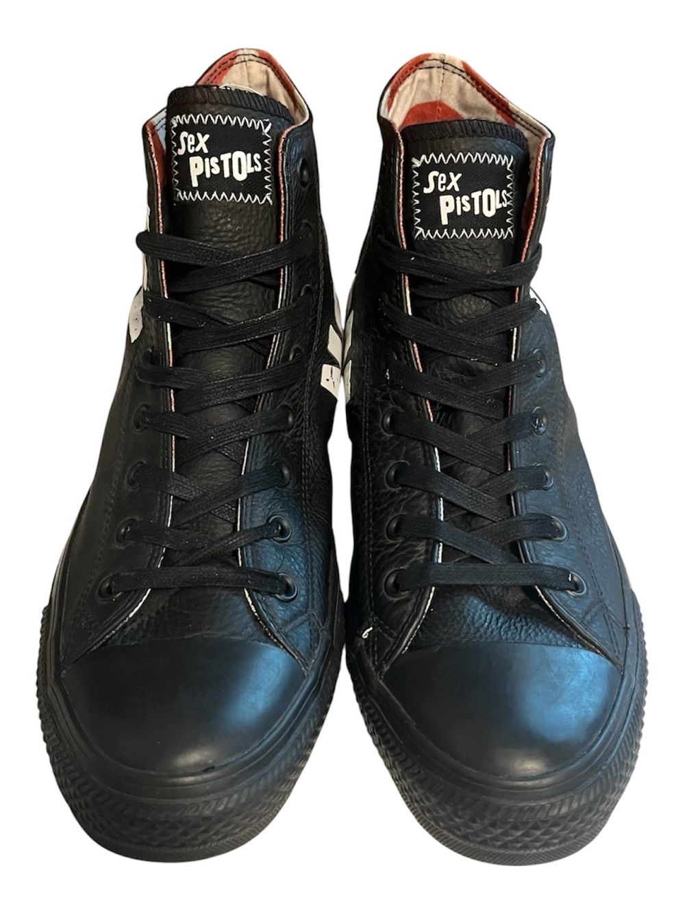 Vintage 2016 Converse x Sex Pistols Chuck Taylor All Star Hi-Top Sneakers 12